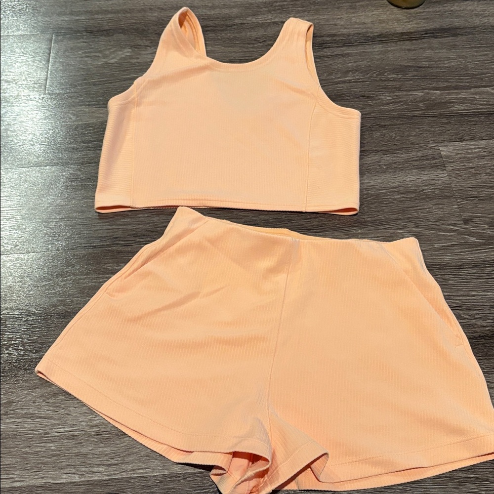 lululemon ribbed softstreme set